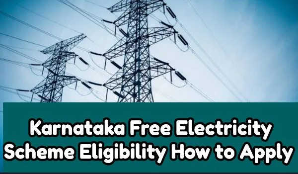 Karnataka Free Electricity Scheme