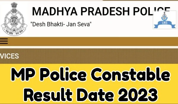 MP Police Constable Result Date 2023